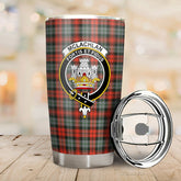 McLachlan Weathered Tartan Crest Tumbler